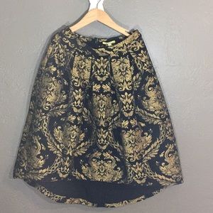 Black & Gold Skirt